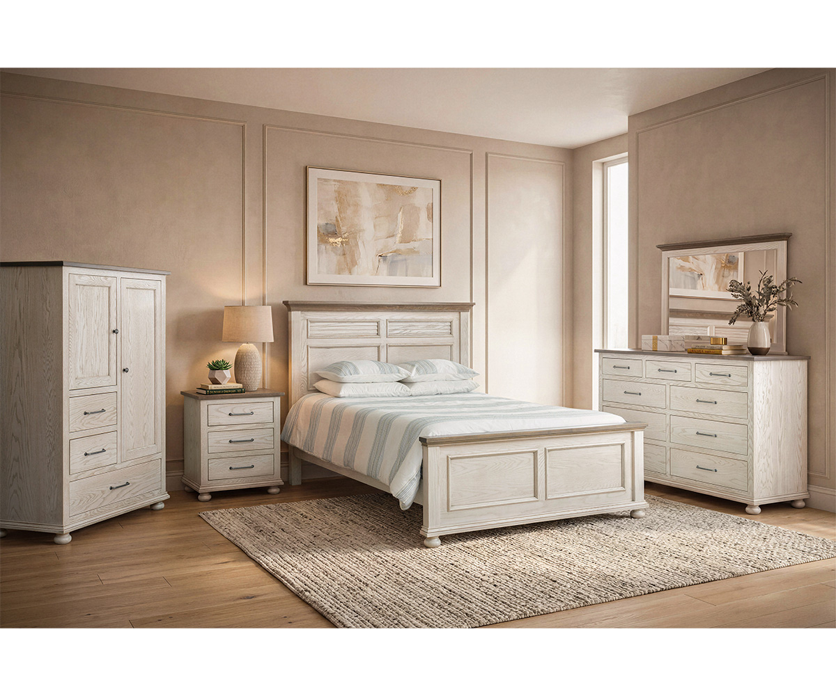Hickory Grove 3 Panel Bed - Image 2