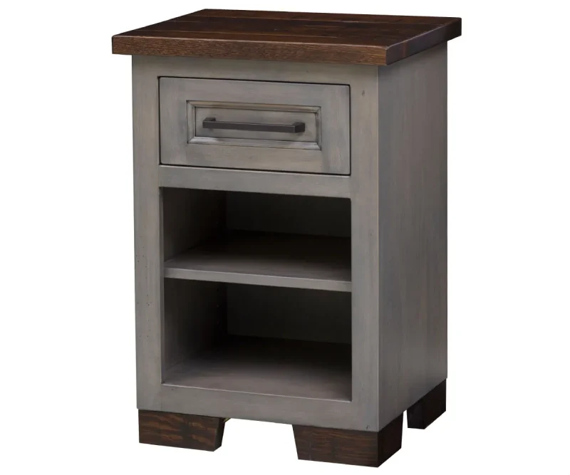 Hudson 1 Drawer Nightstand with Shelf