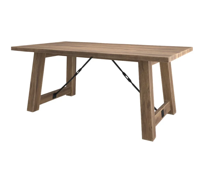 Live Edge #401 Settlers Trestle Base Table