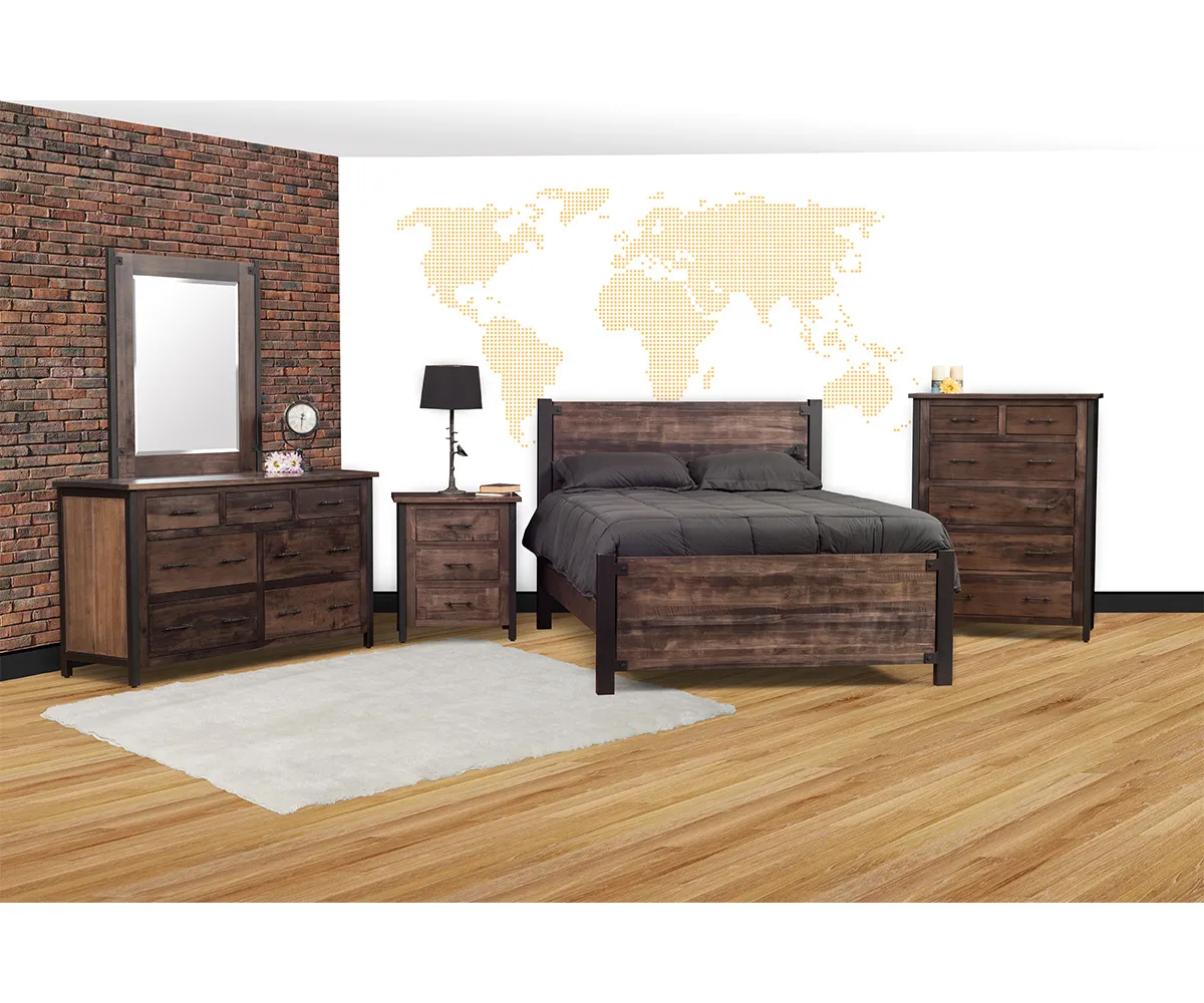 Structura 3 Drawer Nightstand - Image 2