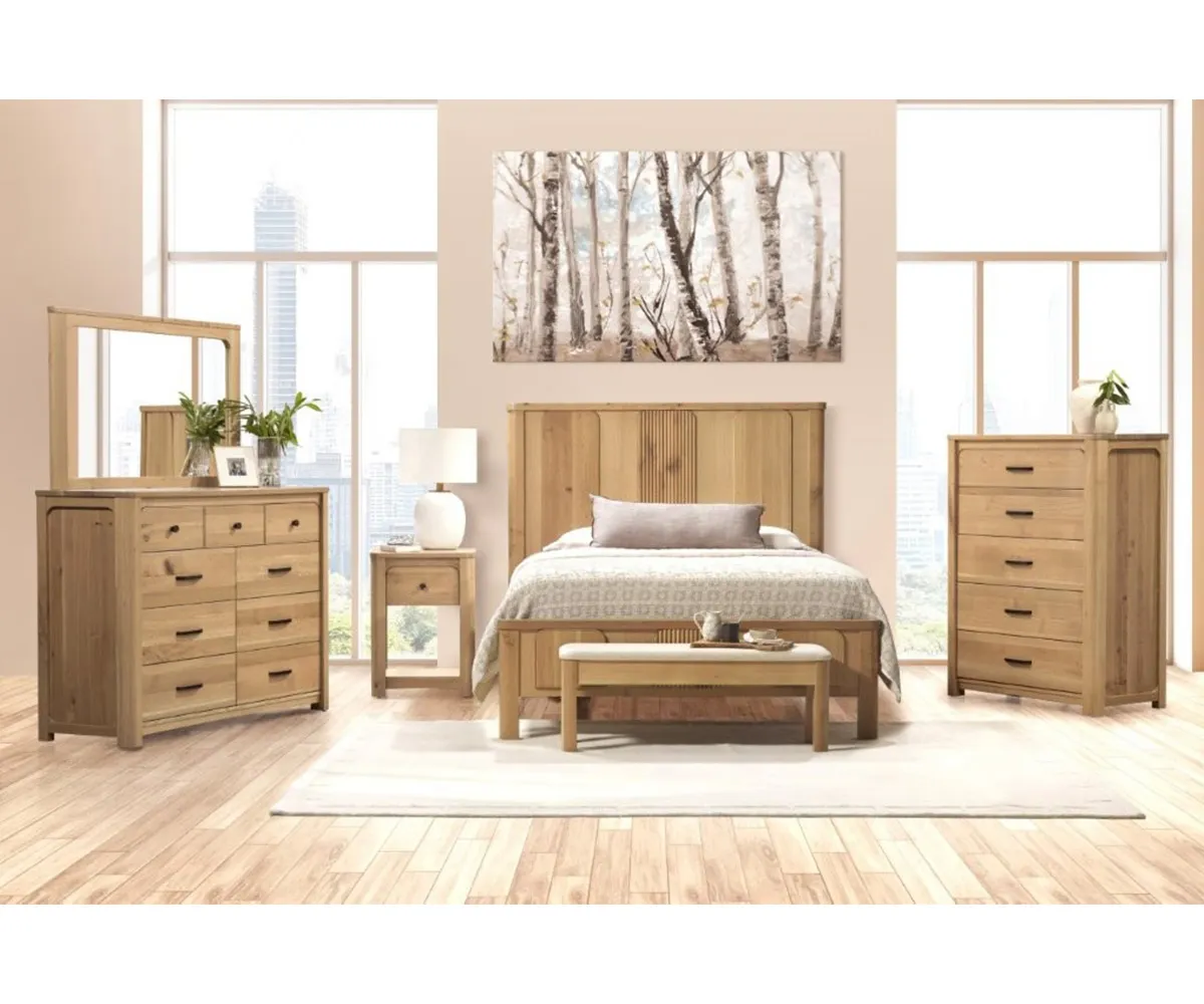Aspen 3 Drawer Nightstand - Image 3