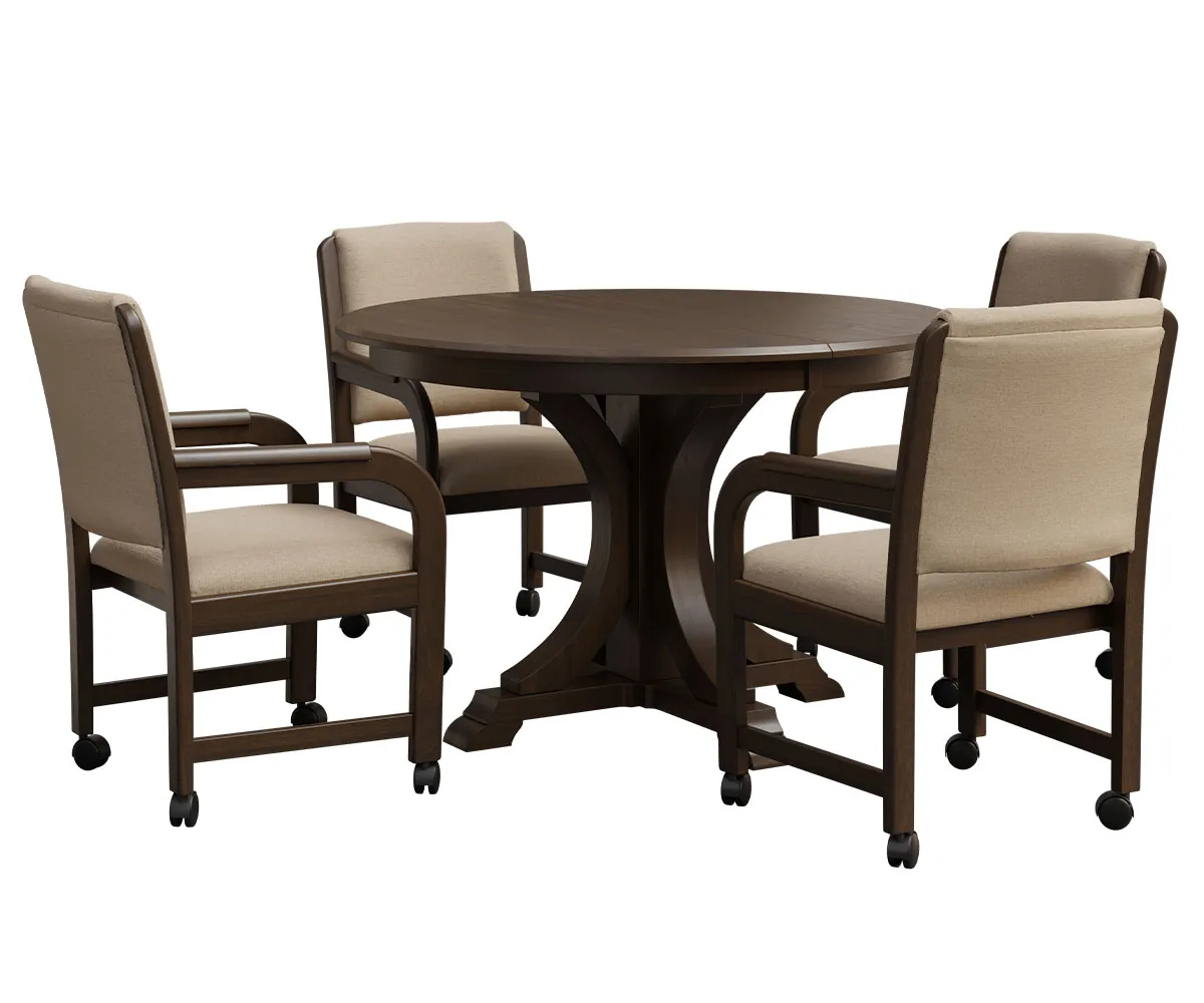 Buckeye Single Pedestal Table - Image 3