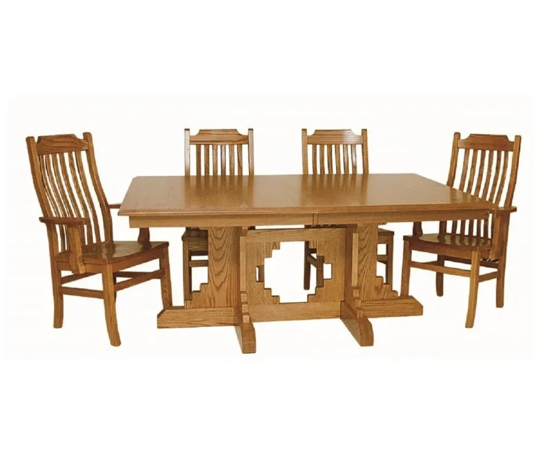 Santa Rosa Double Pedestal Table