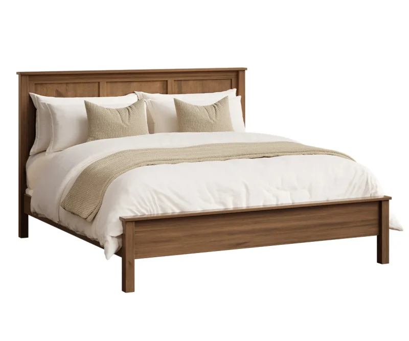 Lincoln King Bed with Low Footboard