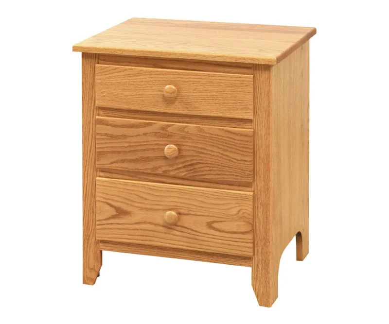 Scenic Shaker 3 Drawer Nightstand