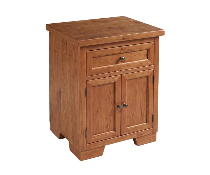Farmhouse One Drawer Two Door Nightstand