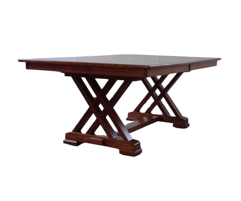 Exodus Double Pedestal Table