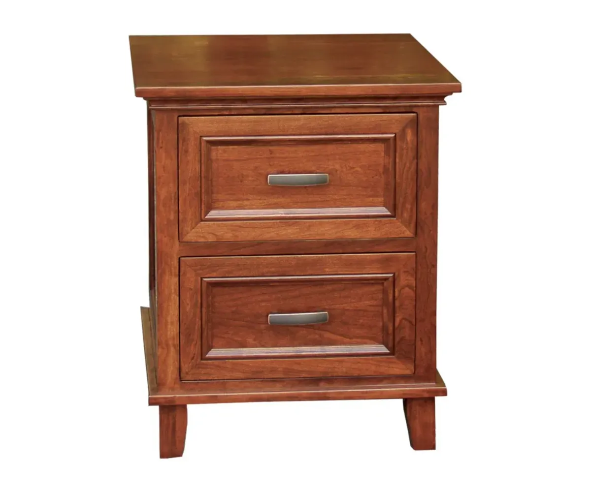 Brooklyn Two Drawer Nightstand