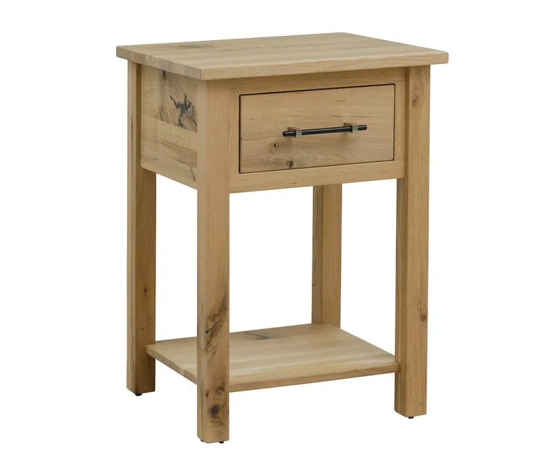 Heirloom Mission 1 Drawer Table Nightstand