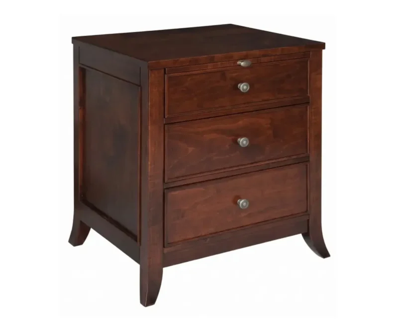 Kingston Three Drawer Nightstand