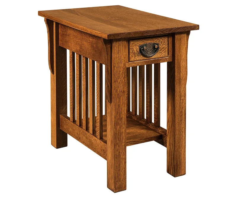 Bow Arm Mission End Table