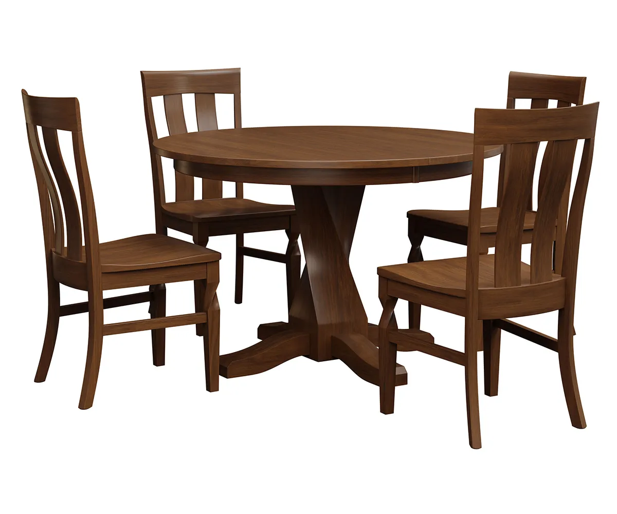 Dakota Single Pedestal Table - Image 2