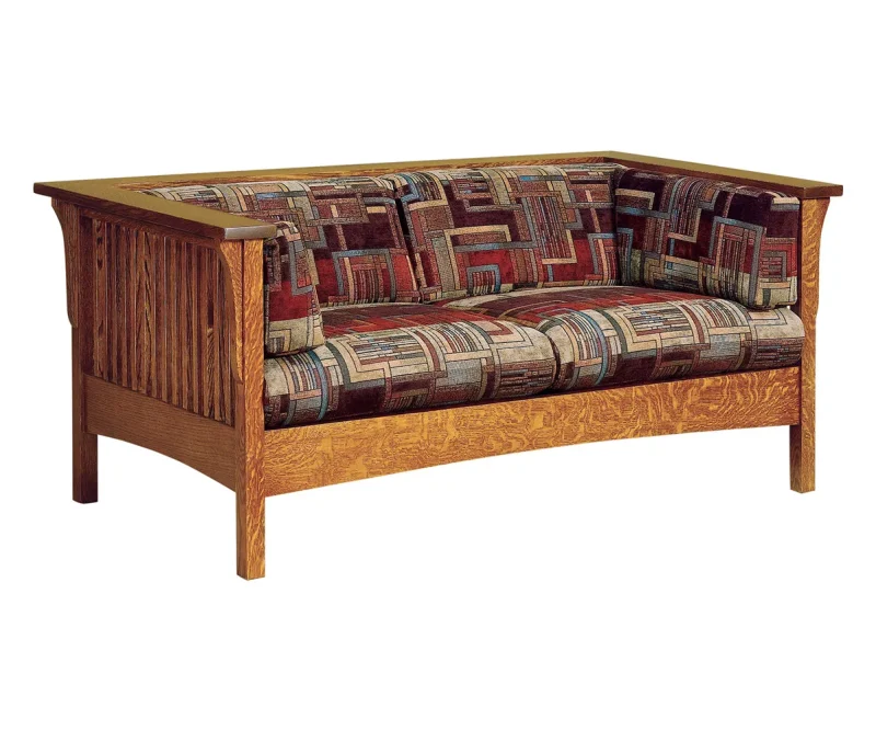 Cubic Slat Loveseat