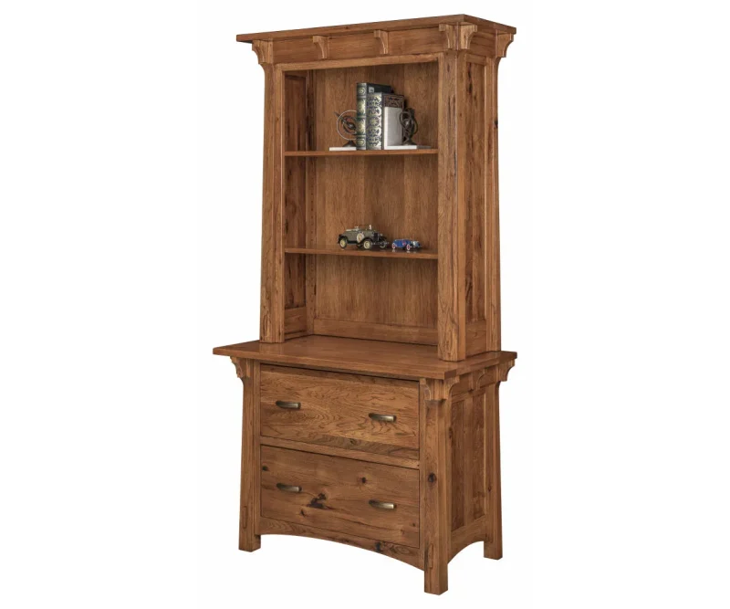 Manitoba Lateral File Cabinet With Hutch