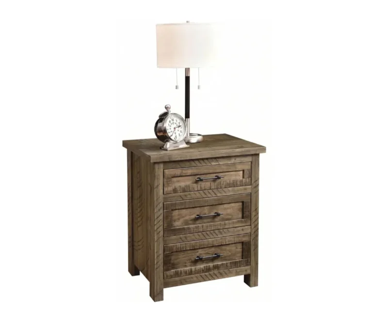 Denali 3 Drawer Nightstand