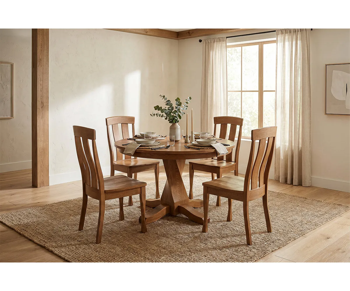 Durango Single Pedestal Table - Image 2